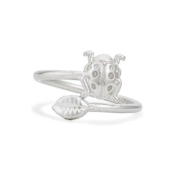 Alex and Ani Ladybug Ring Wrap Sterling Silver
