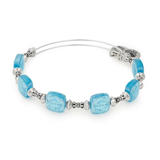 Alex and ani blue beaded bracelet deals