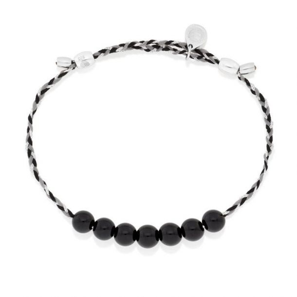 Alex and Ani Onyx Precious Threads Bracelet REEDS Jewelers