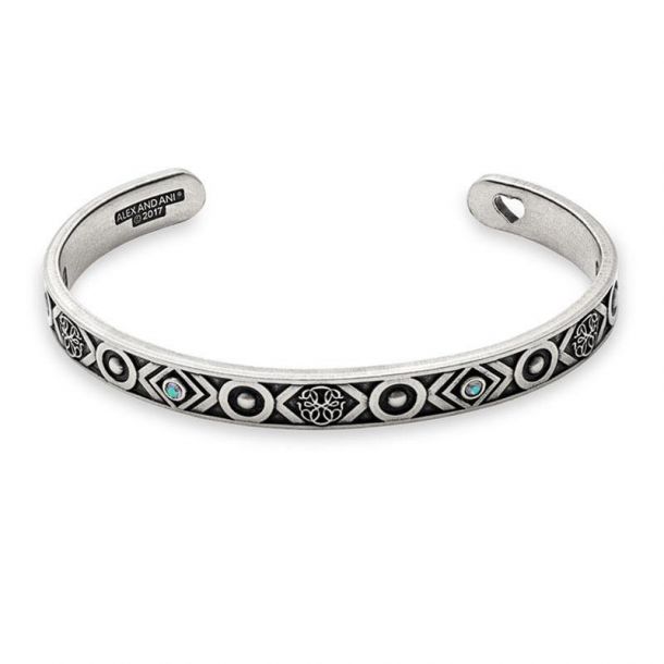 Alex and Ani PATH OF LIFE Cuff Rafaelian Silver Finish REEDS