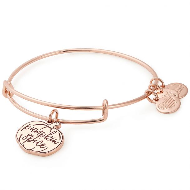 Alex and ani pumpkin spice bracelet top