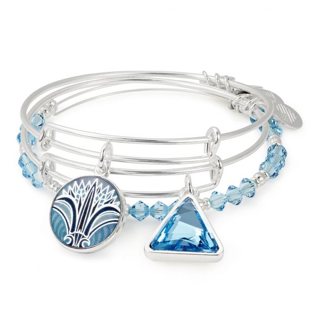 Alex and ani blue lotus necklace sale