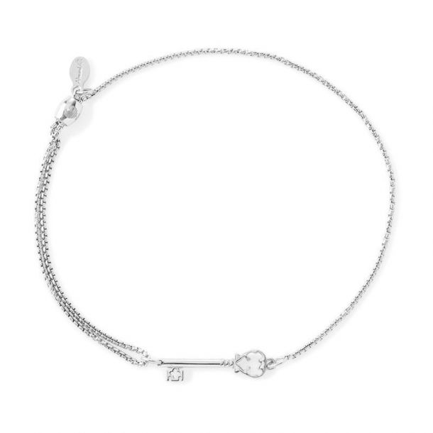 Alex and Ani Skeleton Key Pull Chain Bracelet - Sterling Silver | REEDS ...