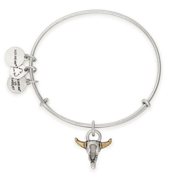 Alex and ani spirited skull bracelet hotsell