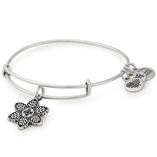 Alex and ani flower bangle top
