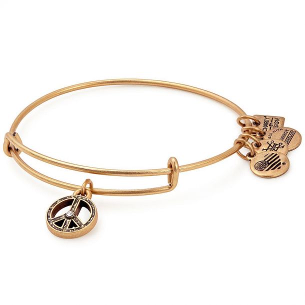 Alex and ani peace on sale sign bracelet