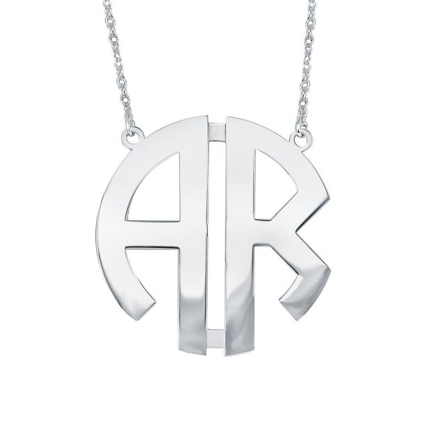 Alison and ivy monogram necklace online