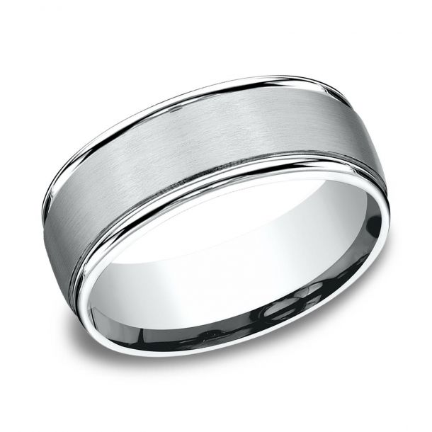 Benchmark 10k outlet white gold ring