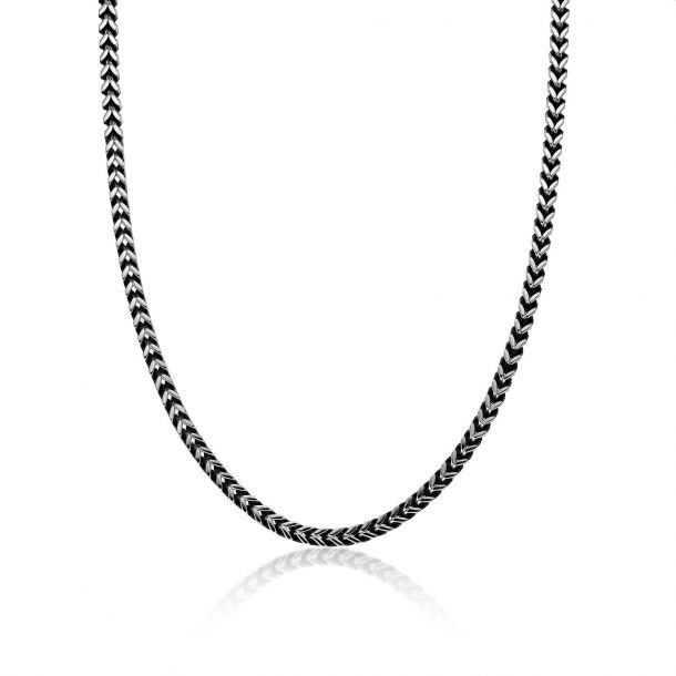 Stainless steel foxtail chain shop