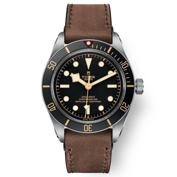 Tudor black bay fifty eight leather top