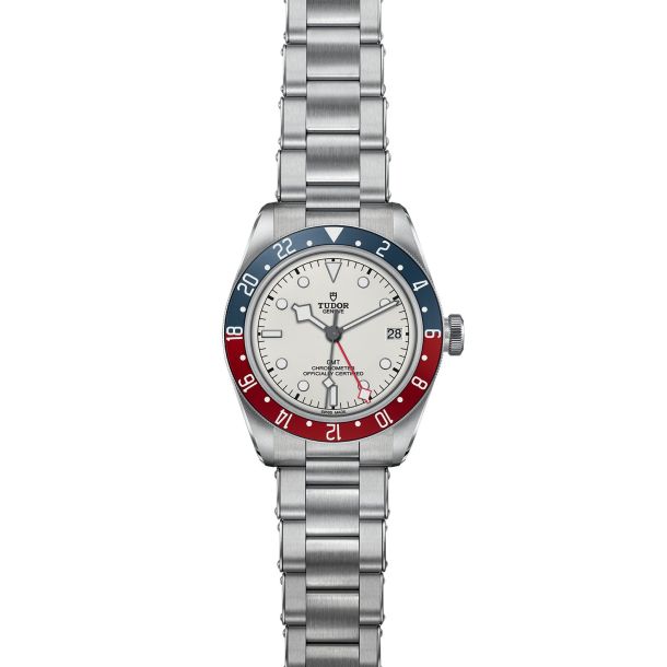 Black Bay GMT Opaline Dial Stainless Steel Watch 41mm M79830RB 0010