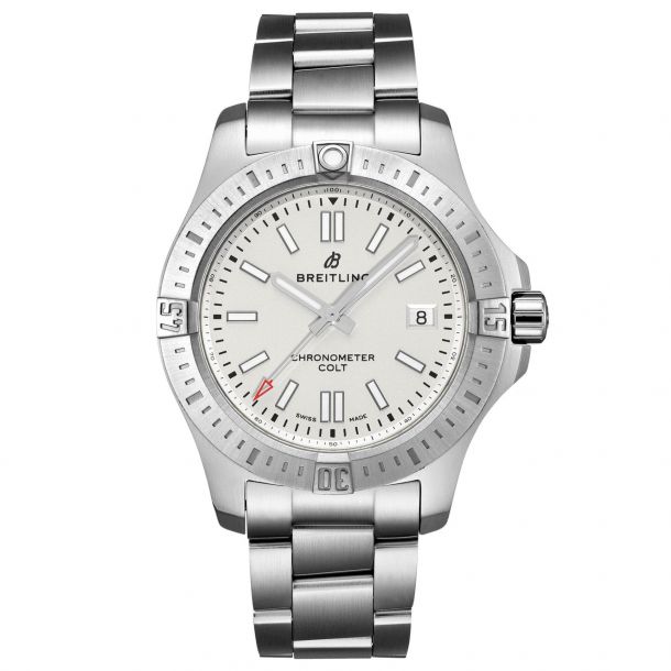 Breitling colt 41 silver store