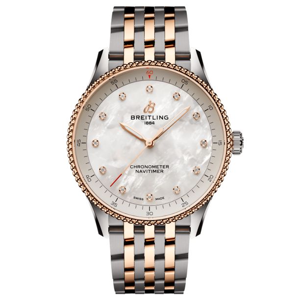 Breitling navitimer two tone new arrivals