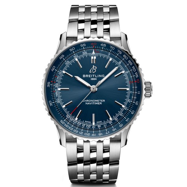 Breitling Navitimer Automatic 41 Blue Dial Stainless Steel Watch 41mm A17329161C1A1