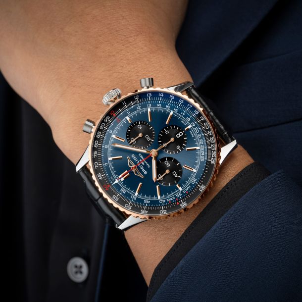 Breitling Navitimer B01 Chronograph 46 USA Limited Edition Watch 46mm UB01372A1C1P1 REEDS Jewelers