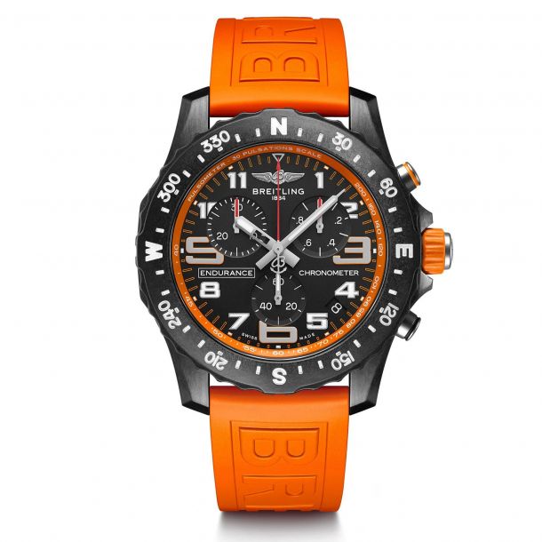 stortbui Kent Politiek Breitling Professional Endurance Pro Orange Rubber Strap Watch  X82310A51B1S1 | REEDS Jewelers