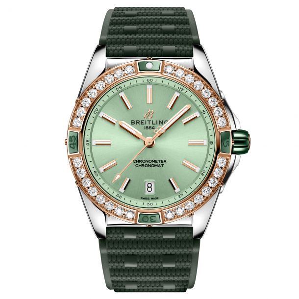 Breitling watches store with diamond bezel