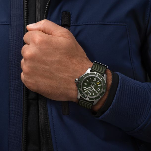 Breitling superocean nato strap sales