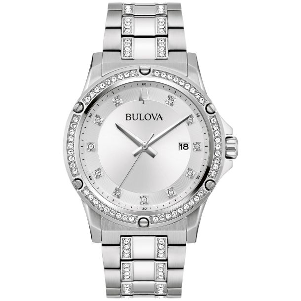 Bulova crystal accent watch top