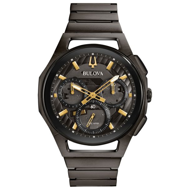Curved chronograph on sale