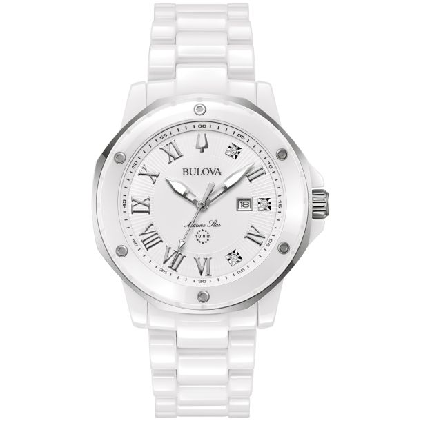 Bulova marine star ladies watch top