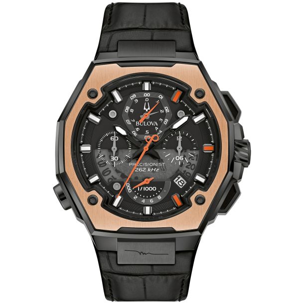 Limited edition men's chronograph special value stainless steel bracelet cheap watch 43mm