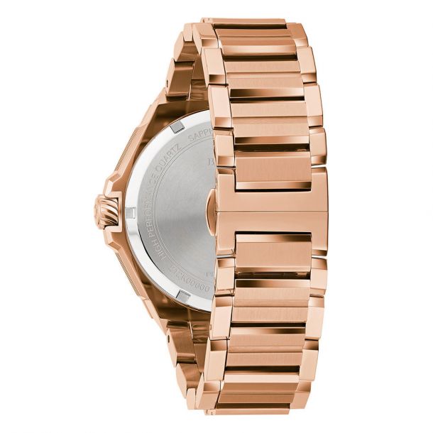 Bulova Precisionist X Diamond Dial and Rose Gold-Tone