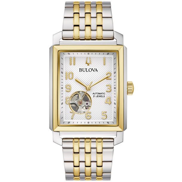 Bulova heart watch two tone online