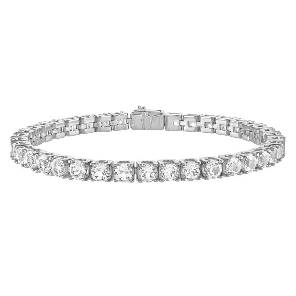 White topaz clearance bracelet