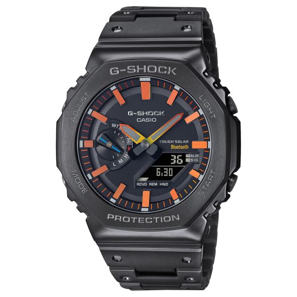 Casio analog digital solar watch clearance