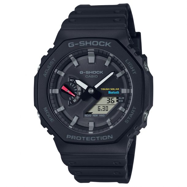 Casio G Shock Analog Digital Tough Solar Connected Black Watch GAB2100 1A REEDS Jewelers