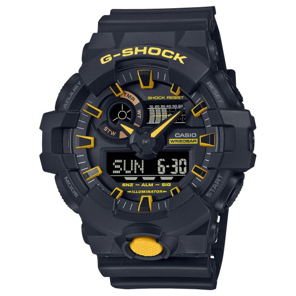 GAB001-1A, G-SHOCK ANALOG-DIGITAL Black