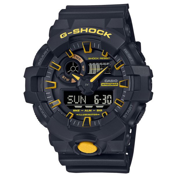 Casio g store shock yellow black