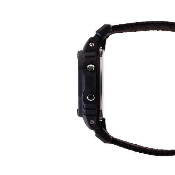 Casio G-Shock Digital Utility Black Cloth Strap Watch 48.9mm