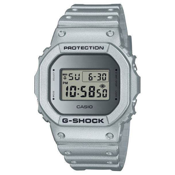 Casio G-Shock Future Digital Metallic Silver Resin Watch | | DW5600FF-8 | REEDS Jewelers