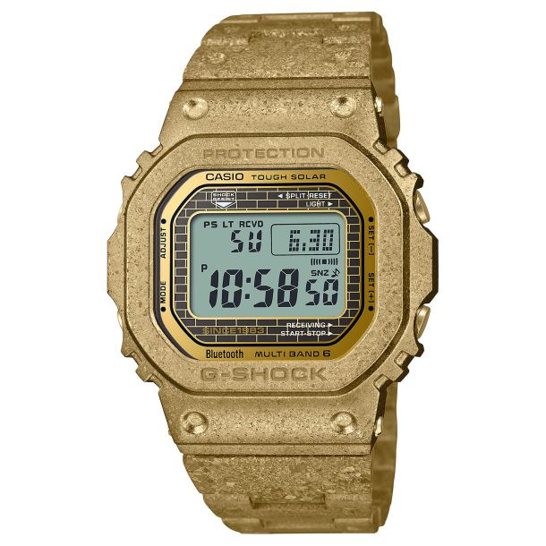 Casio G-Shock Metal 40th Anniversary Recrystallized Gold Ion-Plated Stainless Steel Limited Watch | | REEDS Jewelers