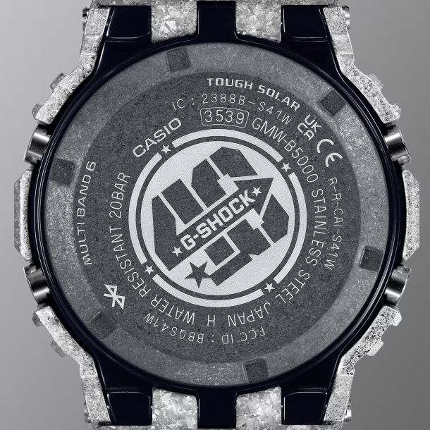 Casio G-Shock Full Metal 40th Anniversary Recrystallized Stainless Steel  Limited Edition Watch | GMW-B5000PS-1