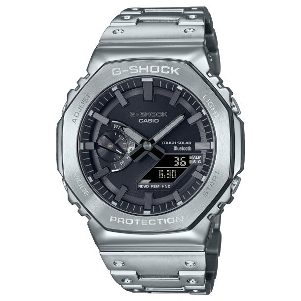 Casio G-Shock Full Metal Connected Solar Stainless Steel Watch ...