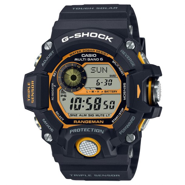 ubehageligt Bemærk pin Casio G-Shock Master of G Rangeman Yellow Accent Resin Watch | GW9400Y-1 |  REEDS Jewelers