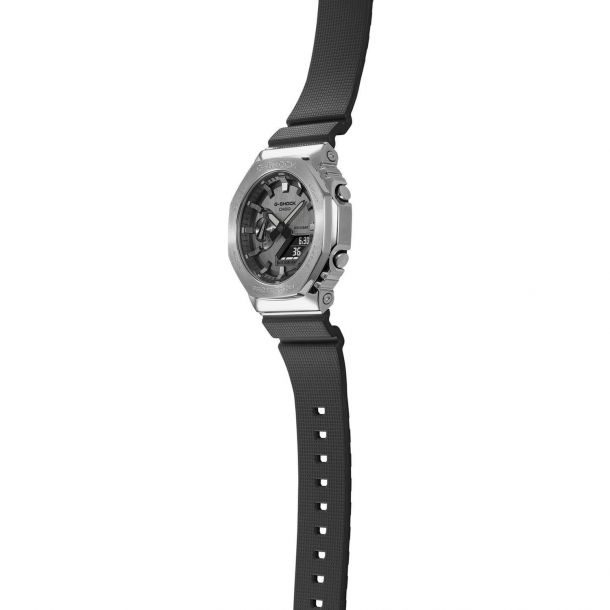 Casio watch black metal band 2025