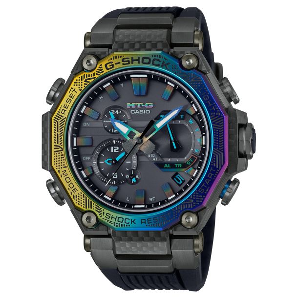 Casio G Shock MTG B2000 Series Rainbow Limited Edition Watch MTGB2000YR1A REEDS Jewelers