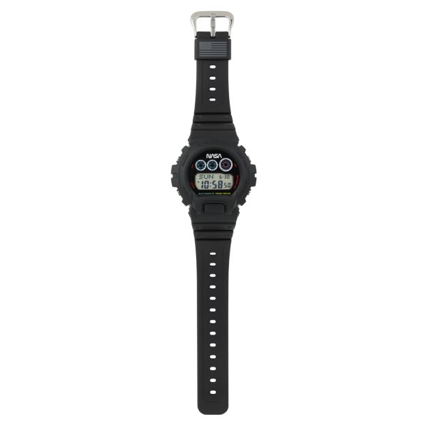 Casio G Shock NASA 6900 Series Digital Black Resin Limited Edition Watch GW6900NASA24 1CR REEDS Jewelers