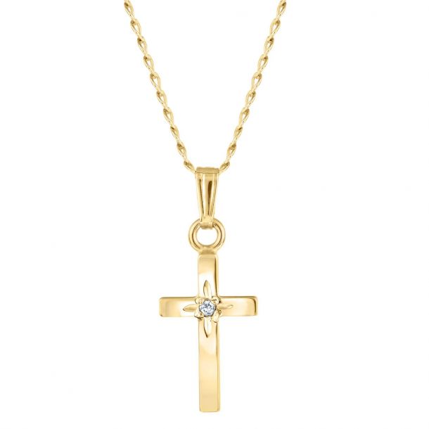 Childs discount gold cross