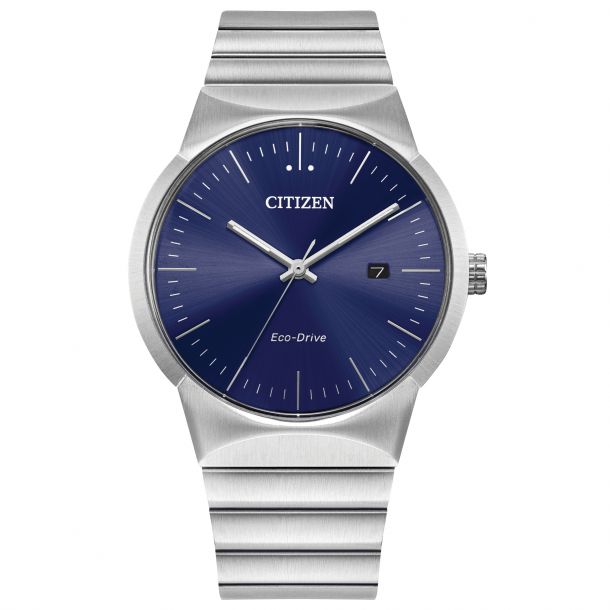 Citizen eco drive blue dial top