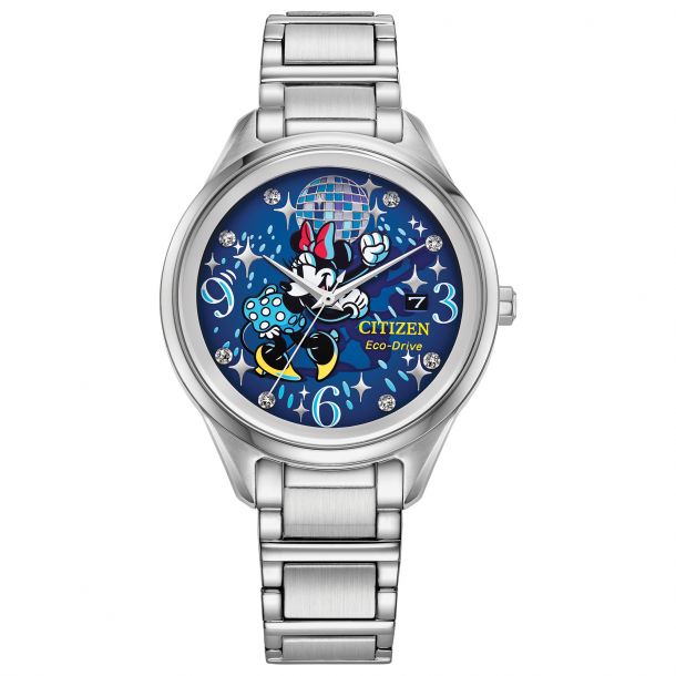 Citizen eco drive mickey mouse women's watch bracelet new arrivals
