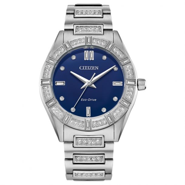 Citizen eco drive clearance stainless steel bracelet watch