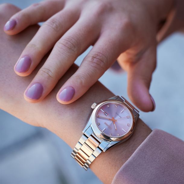 Citizen eco drive pink outlet