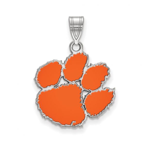 Clemson paw necklace on sale