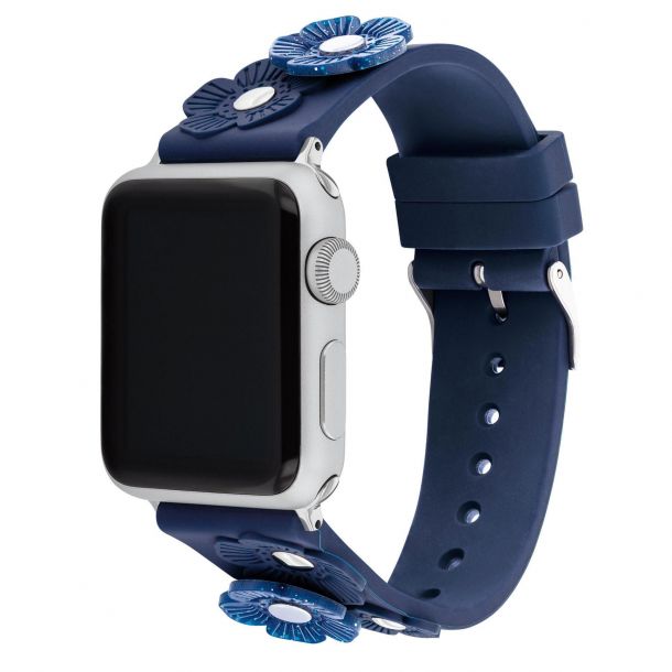 Coach apple watch discount band tea rose