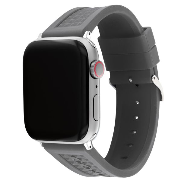 COACH Apple Watch Strap Grey Rubber 38mm 40mm 14700051
